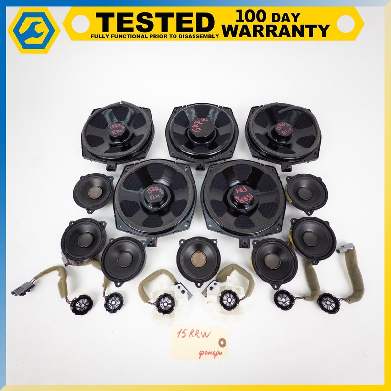 14-22 RANGE ROVER SPORT L494 L405 FRONT & REAR PREMIUM AUDIO SPEAKER SET OEM