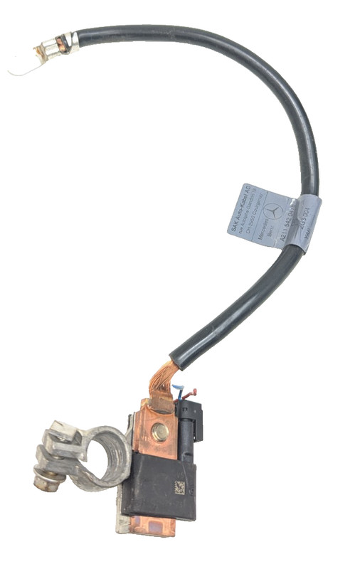 2008 Mercedes E320 Bluetec Negative Battery Clamp Fuse Cable Genuine A2115