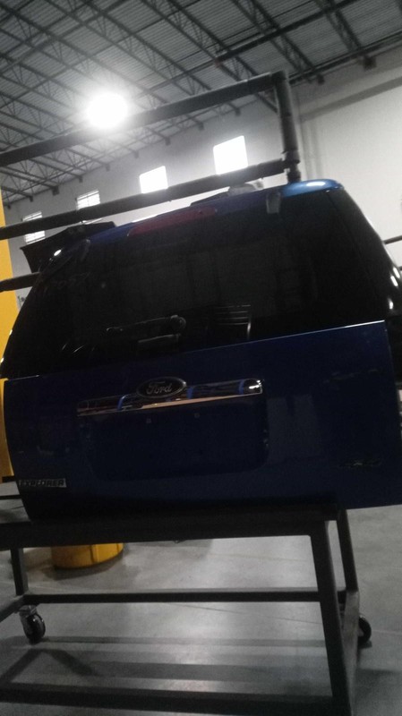 2010 Ford Explorer Blue Deck Lid OEM Used 6L2Z13550A 132K Miles
