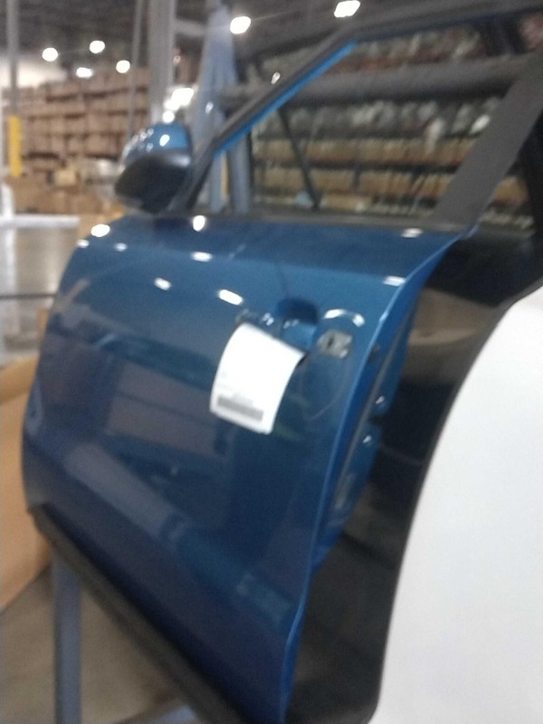 2018 KIA SOUL Left Door Blue 278141 Used 4DR SUV 105K Miles OEM Replacement
