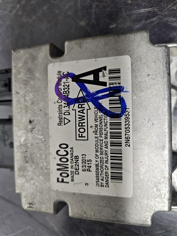 Dl3414b321lcECM SRS Crew Cab Fits 13-14 FORD F150 PICKUP
