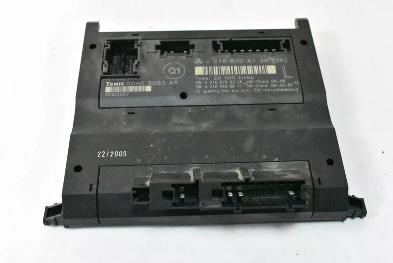 07-14 Mercedes W216 CL600 CL63 AMG Front Left Driver Seat Control Module OEM