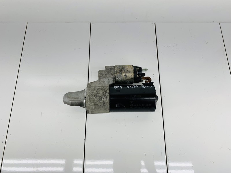 2009 MERCEDES BENZ SLK300 R171 3.0L V6 GAS ENGINE STARTER MOTOR 12V OEM