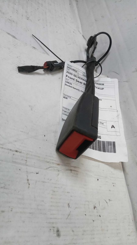 2020 Chevrolet Silverado 1500 Pickup Blue Seat Belt OEM 106k Miles NJ25-19855
