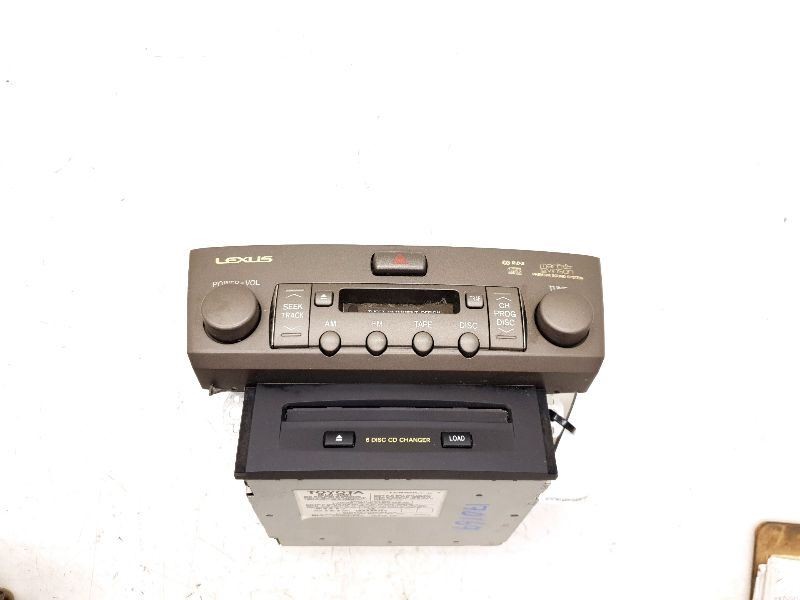 01 02 03 04 LEXUS LS430 ULTRA LUXURY RADIO RECEIVER WITH HAZARD SWITCH