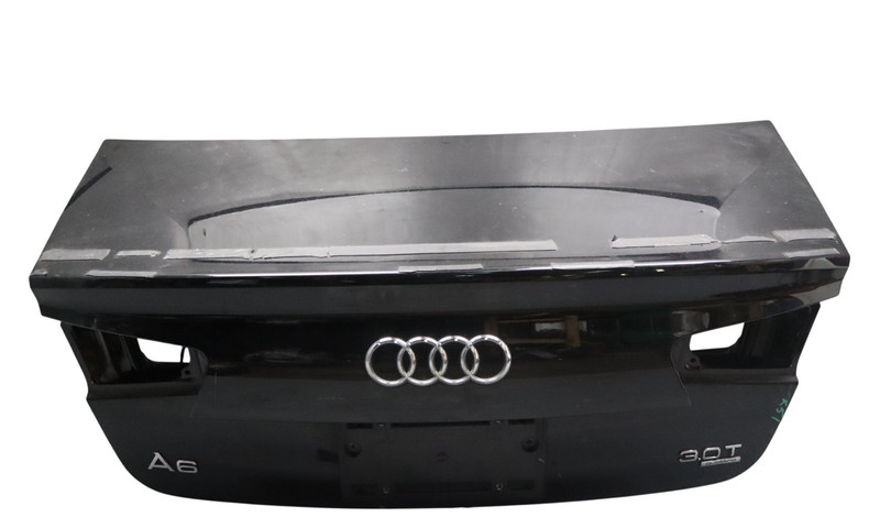 12-18 Audi A6 Quattro Rear Trunk Lid Deck Shell Panel Black 4G5827023B Oem