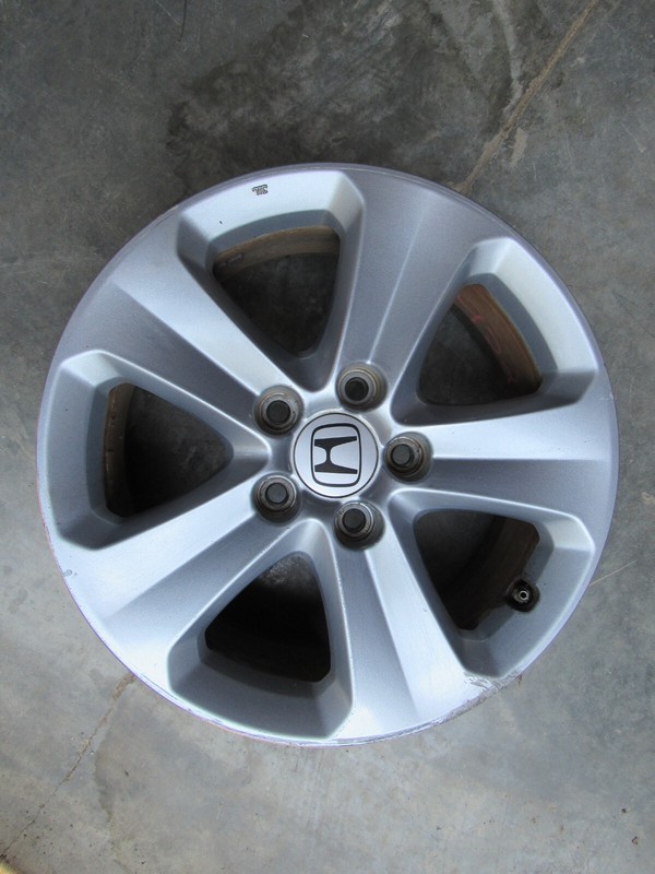 08 09 10 HONDA ODYSSEY WHEEL RIM17x7 (ALLOY ) 5 SPOKE ( 2 )