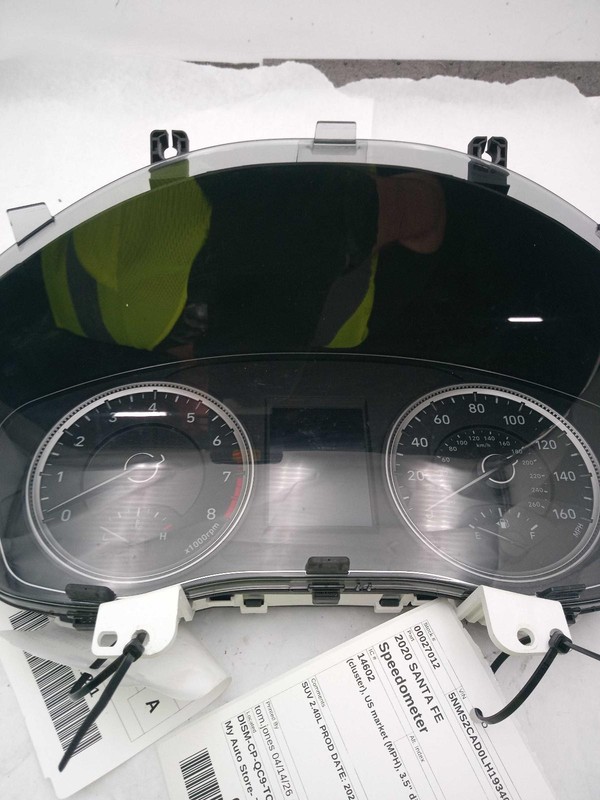 2020 Hyundai Santa Fe Speedometer Gauge OEM Grey 48K Miles NJ25-27012-691768