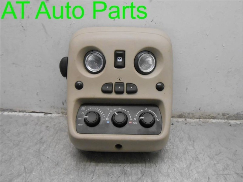 (03-06) GMC YUKON CHEVY TAHOE ROOF CONSOLE WITH TEMP CONTROL OEM 15812241