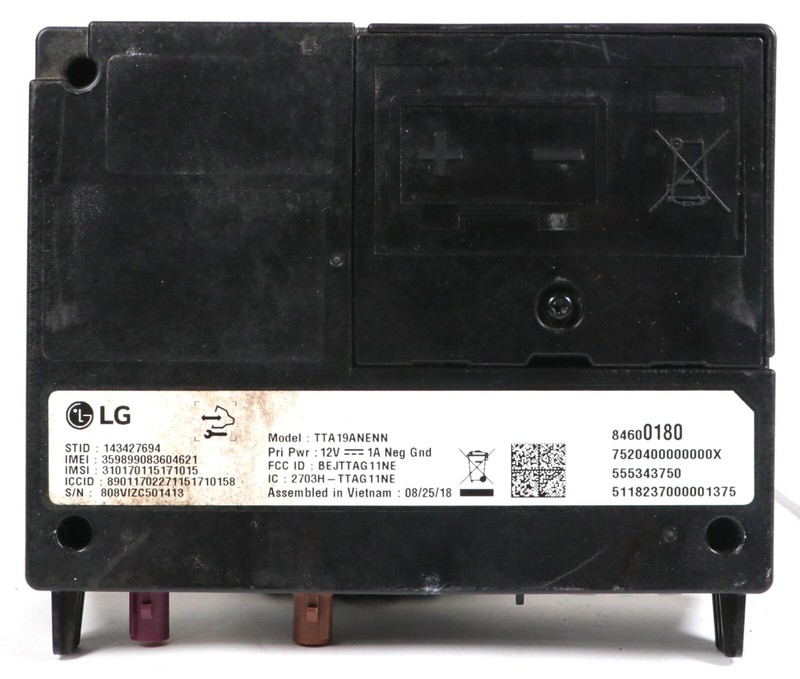 2019 Camaro SS LG OnStar Communication Telematics Computer Module OEM 84600180