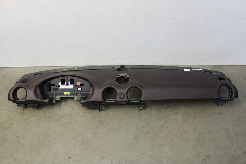 Porsche Cocoa Brown Leather Dashboard Panel Chrono Boxster Cayman Oem 2005-2012