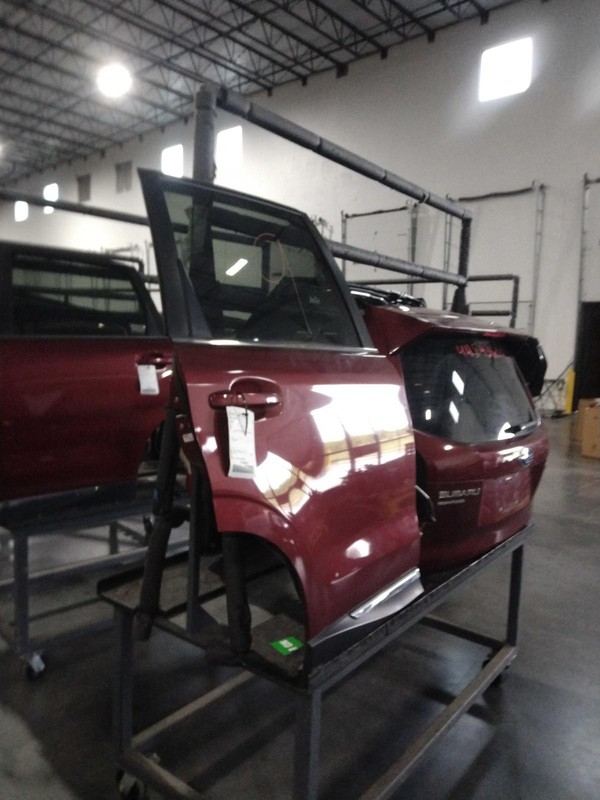 2017 Subaru Forester Rear Right Door Red 636118 68K Miles Used Auto Part