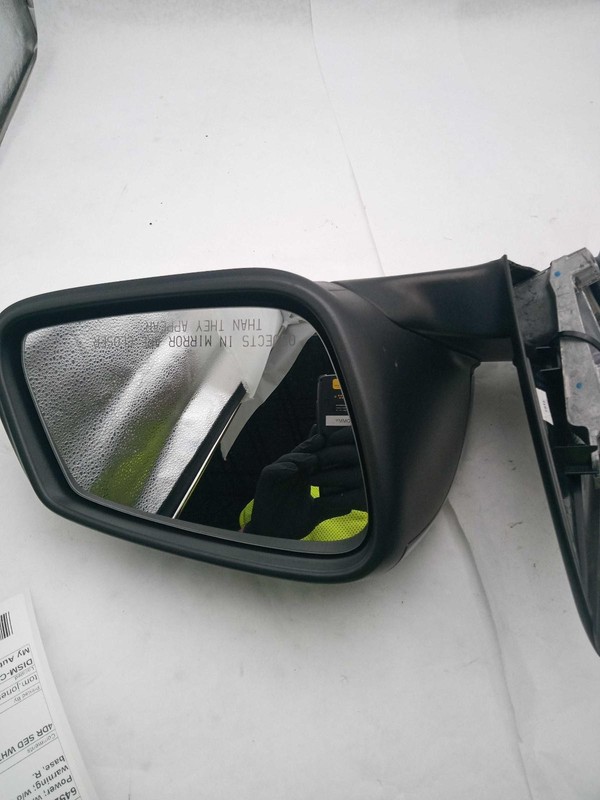 2016 BMW 320i Right Door Mirror Assembly White OEM 610486 89000 Miles