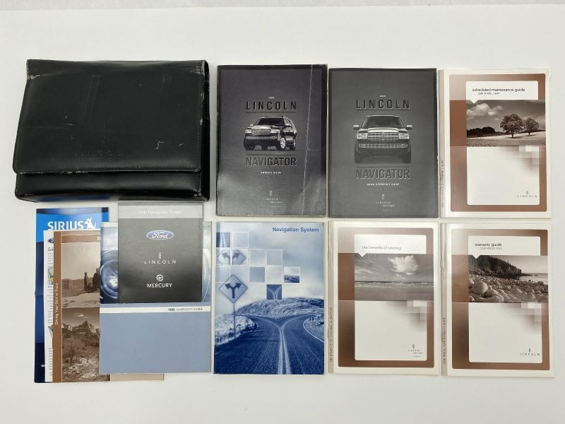 Owners Manual 2008 Lincoln Navigator 81272