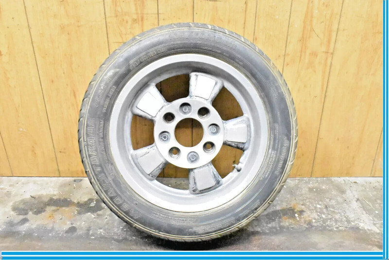 70-76 Porsche 914 Aluminum Riviera Style Alloy Wheel Rim 5 Spoke 15x5-1/2 OEM