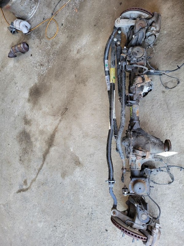 Front Axle 186mm 7.32" Fits 18-23 WRANGLER 1660432