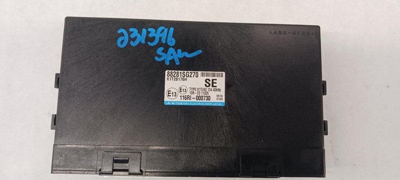 2017 SUBARU FORESTER Multifunction module 88281SG270 OEM 17