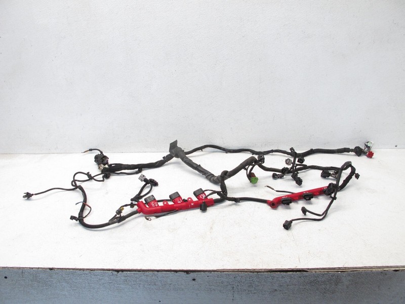 11-12 AUDI 4L Q7 3.0L SUPERCHARGER TFSI ENGINE WIRE WIRING HARNESS OEM 101723