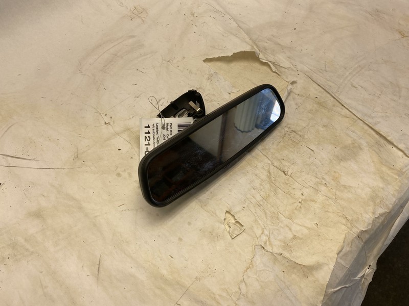 2008-2010 PORSCHE CAYENNE OVERHEAD INTERIOR REAR VIEW MIRROR ASSEMBLY BLACK OEM