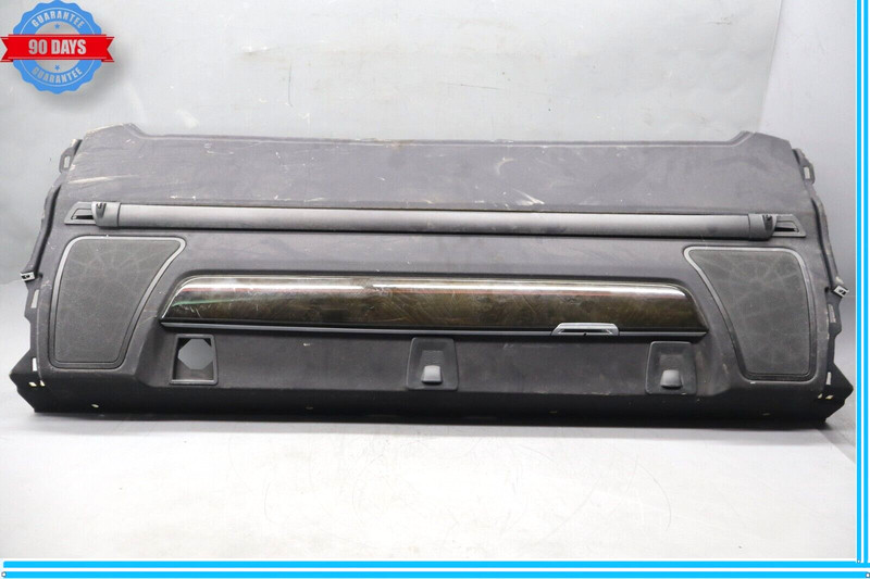 09-15 BMW 750Li F02 Rear Deck Shelf Package Tray Trim Cover Oem