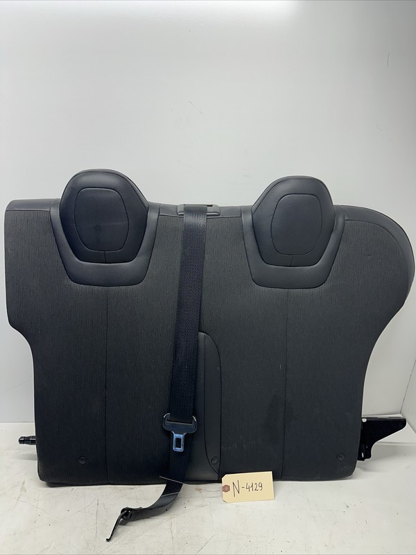 12-20 Tesla S Rear Left Driver Side Seat Upper Cushion & Headrest N-4129