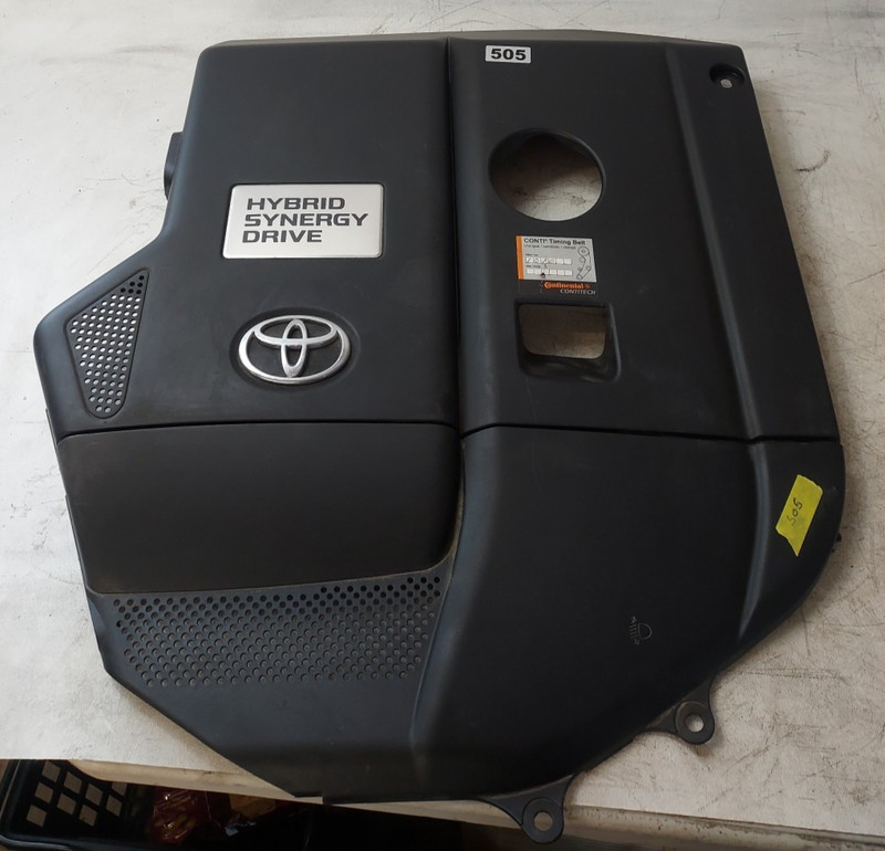 2006-2007 Toyota Highlander Hybrid Engine Cover 2 Piece 53796-48040 48030 OEM