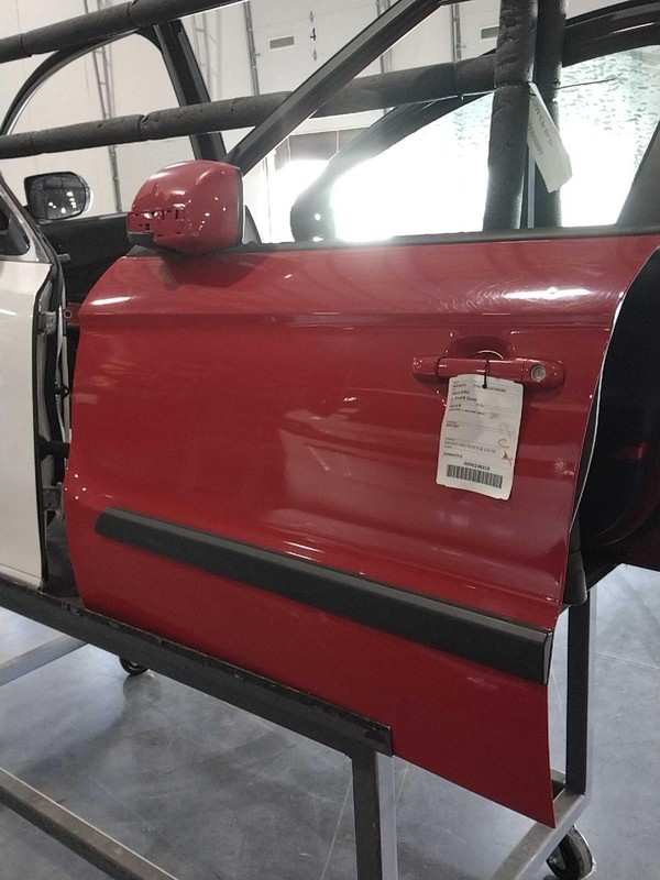 2013 KIA Soul Left Door RED 540230 4DR SUV Used 27000 Miles
