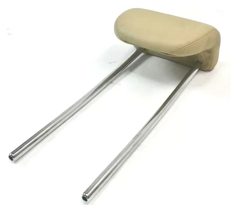 06-10 Mercedes W251 R350 R500 Third 3rd Row Seat Headrest Head Rest Beige OEM