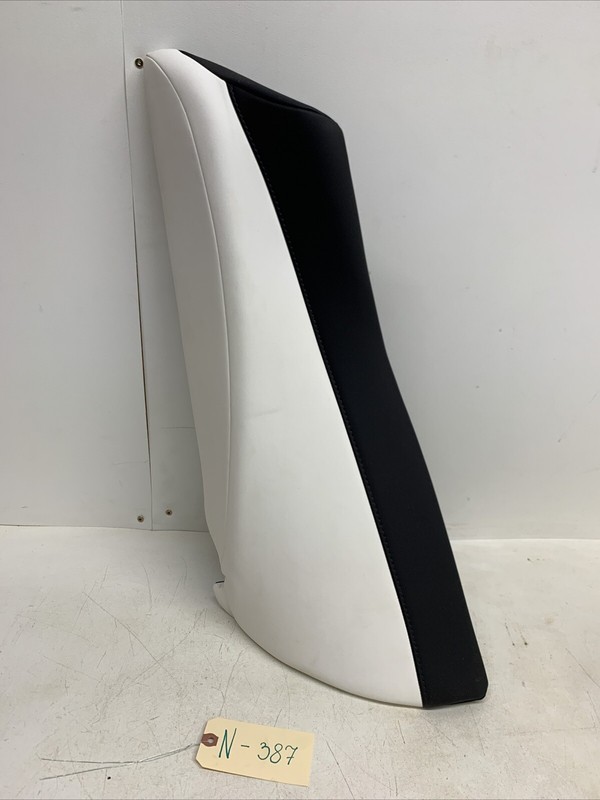 2017-2023 Tesla Model 3 Rear Driver's Side Seat Bolster White OEM 387 U14
