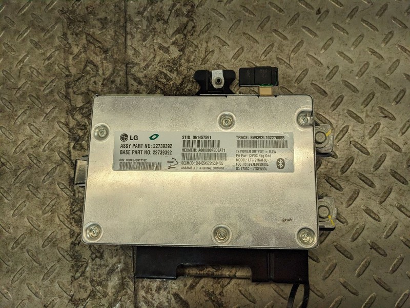 Chassis ECM Communication Onstar UE1 Opt Upf Fits 11 CTS 1185800