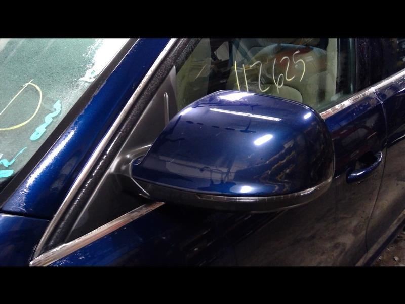 Driver Side View Mirror Power With Lighting Package Blue Fits 09-14 AUDI Q5