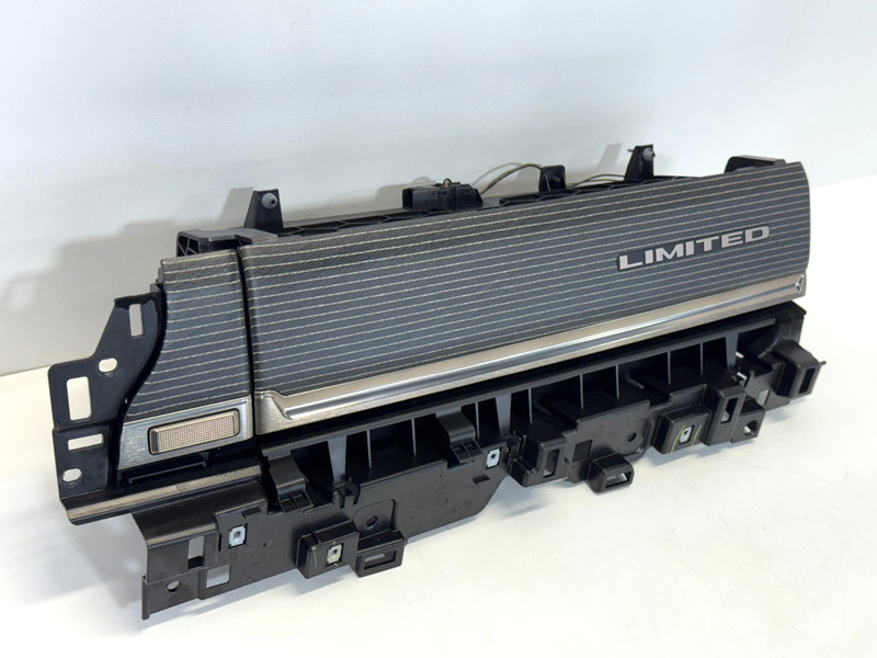 ✅19-2025 RAM 1500 LIMITED OEM GLOVE BOX BLACK COMPARTMENT UPPER RIGHT HAND WOOD
