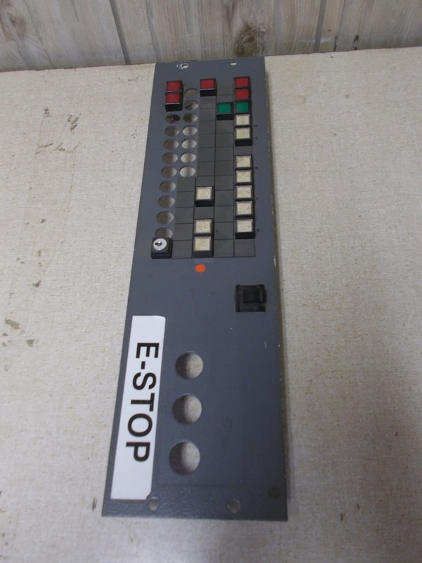 Emergency Stop Panel w/ 17-Buttons w/ Lock 51-282-025 51-256-025 *FREE SHIPPING*