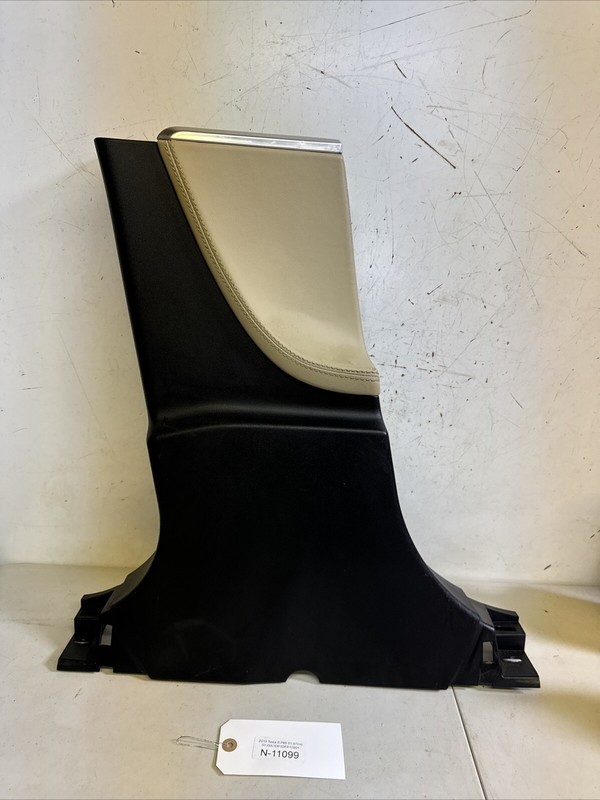 2012-2016 TESLA MODEL S LEFT CENTER POST B PILLER TRIM COVER GRAY OEM 11099 U11