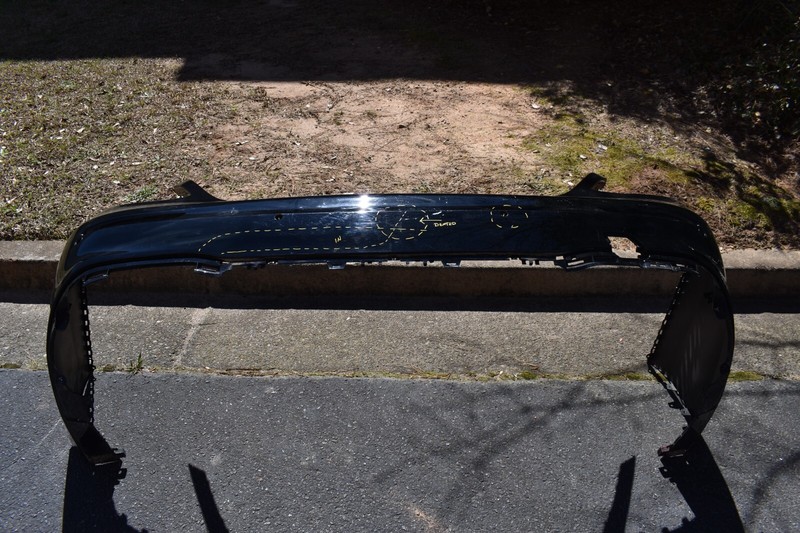 2018 MERCEDES BENZ W213 REAR BUMPER FACTORY OEM