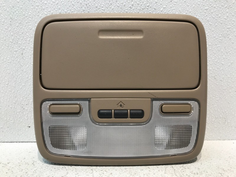 99-03 Acura MDX Overhead Console Dome Map Light Homelink Beige OEM