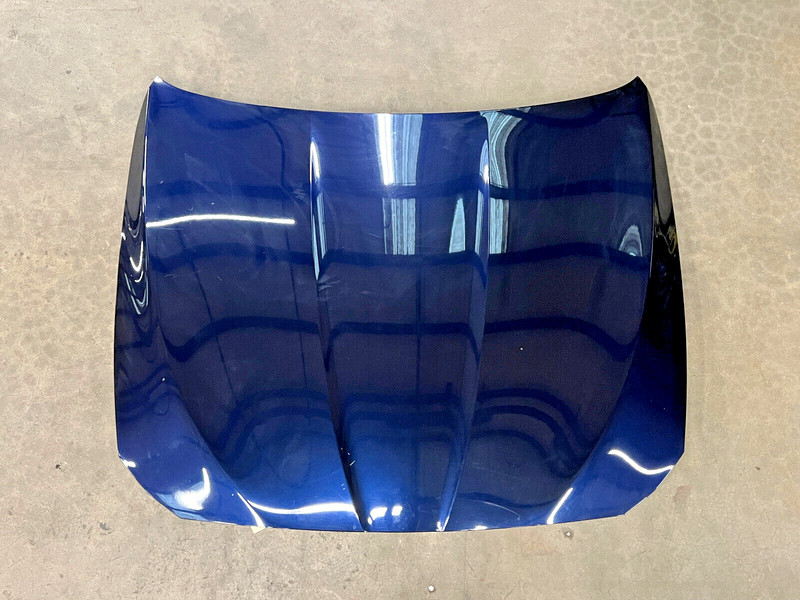 ⭐2011-2016 BMW 5-SERIES F10 HOOD BONNET PANEL ENGINE COVER BLUE OEM LOT2577