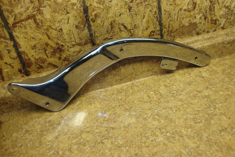 2004 Yamaha XVS650 XVS 650 A V Star Left Rear Chrome Fender Cover Rail Guard Bar