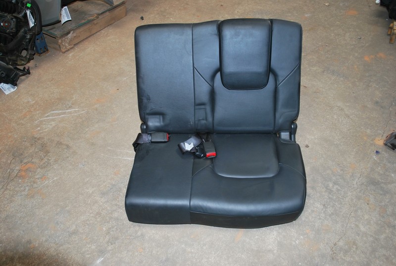 2011-2012 INFINITI QX56 REAR 3RD THIRD ROW RIGHT & LEFT SIDE SEAT COMPLETE OEM