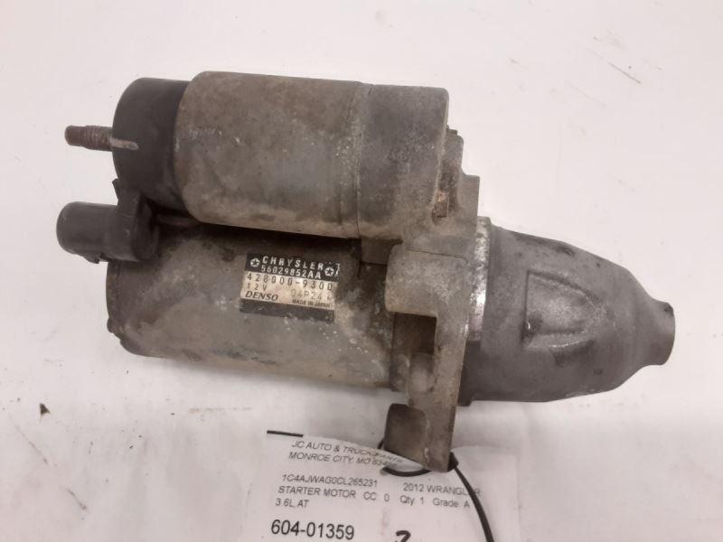 Starter Motor 48 Volt System Etorque Fits 12-18 20 WRANGLER 2285556