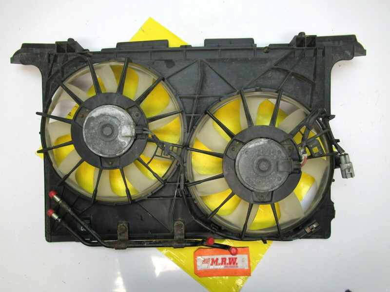 DUAL FAN ASSEMBLY RADIATOR COOLING SHROUD MOTOR for 11 12 13 14 15 16 SCION TC