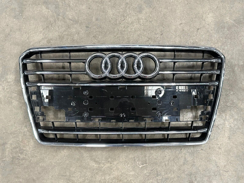 ⭐2016-2018 AUDI A7 FRONT BUMPER GRILL GRILLE BLACK TRIM ASSY OEM