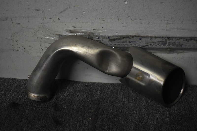 PORSCHE CAYENNE EXHAUST TIP LEFT FACTORY OEM