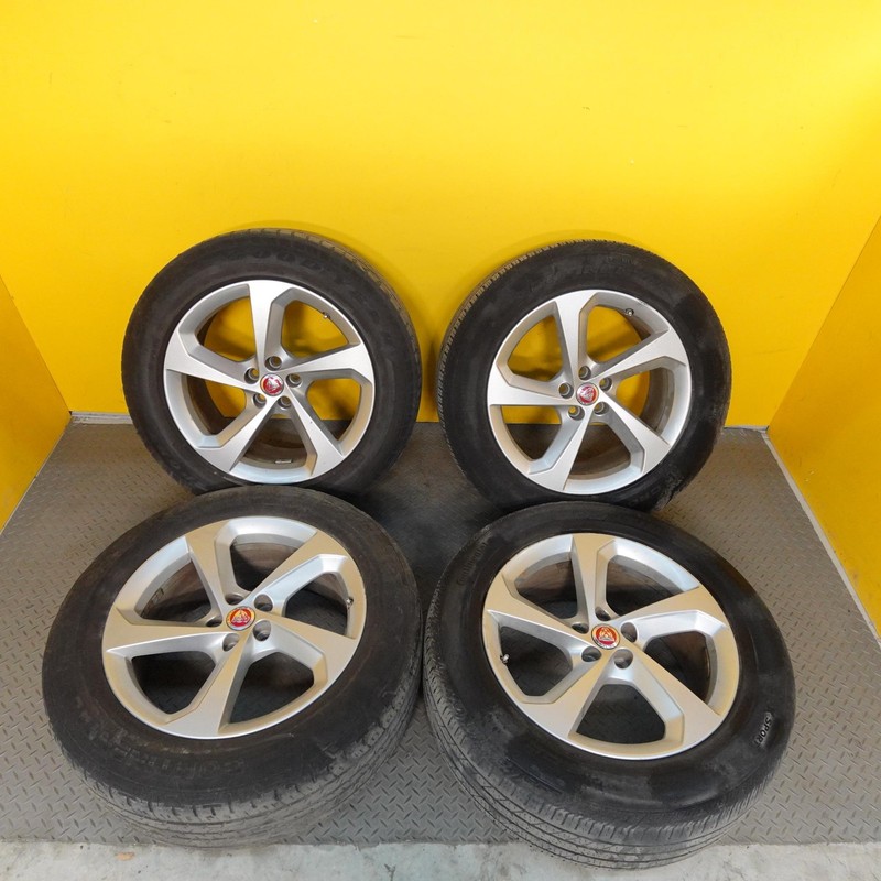 2017-2023 JAGUAR F-PACE WHEEL RIM W/TIRE 255/55 R19 SET OF 4 T4A3988 T4A41545