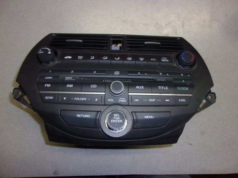 Honda Pioneer DEH-63127 6-Disc In Dash CD Player Heater AC Vent Panel