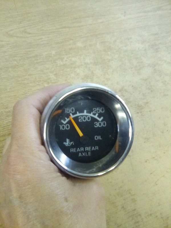 Kenworth Rear Rear Axle Oil Temperature Gauge