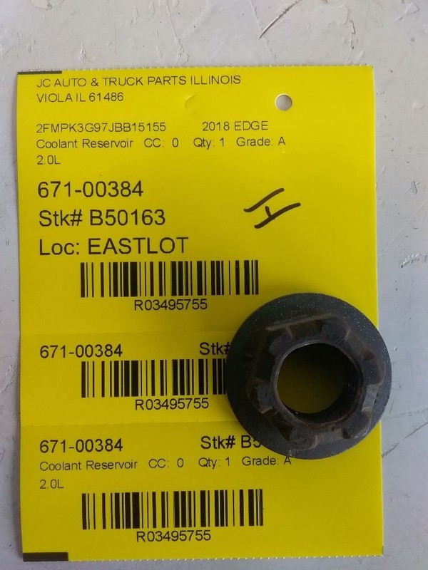 Coolant Reservoir Turbo Fits 16-23 EDGE 3495755