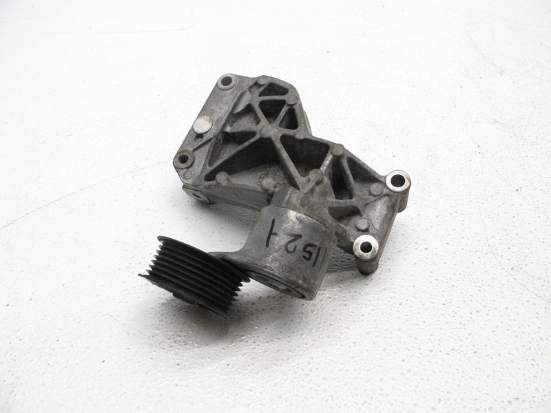 11-15 AUDI 4L Q7 A8 QUATTRO 3.0 ENGINE BELT TENSIONER ROLLER BRACKET OEM 041524