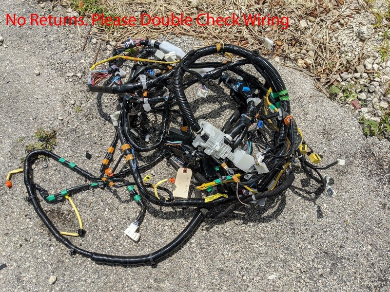 Rear Body Wiring Harness 2018 Mazda 3 AB21-67-BACTRN-R
