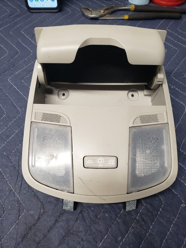 2017 2018 Hyundai Elantra Overhead Console Gray Dome Reading Map Light Lamp OEM